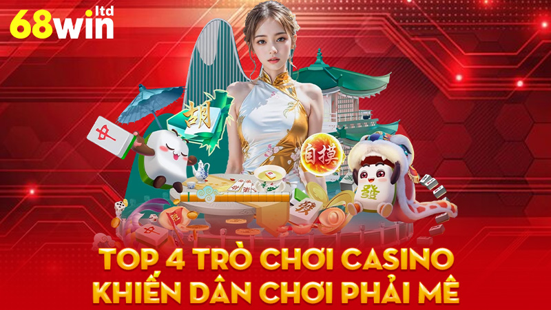 Top 4 trò chơi Casino khiến dân chơi phải "mê chữ ê kéo dài"